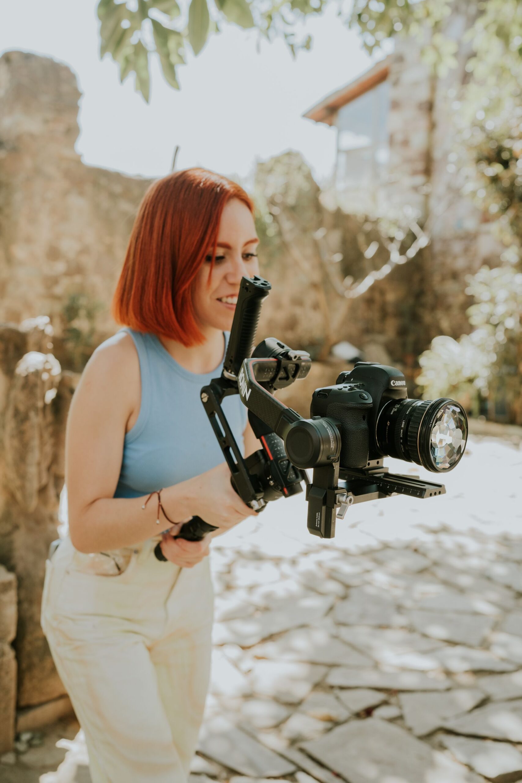 Portrait of filmmaker
